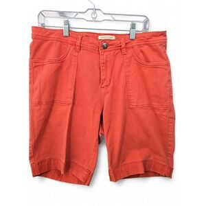 Canyon River Blues Cargo Shorts Pockets Casual Everyday Orange‎ Size 14